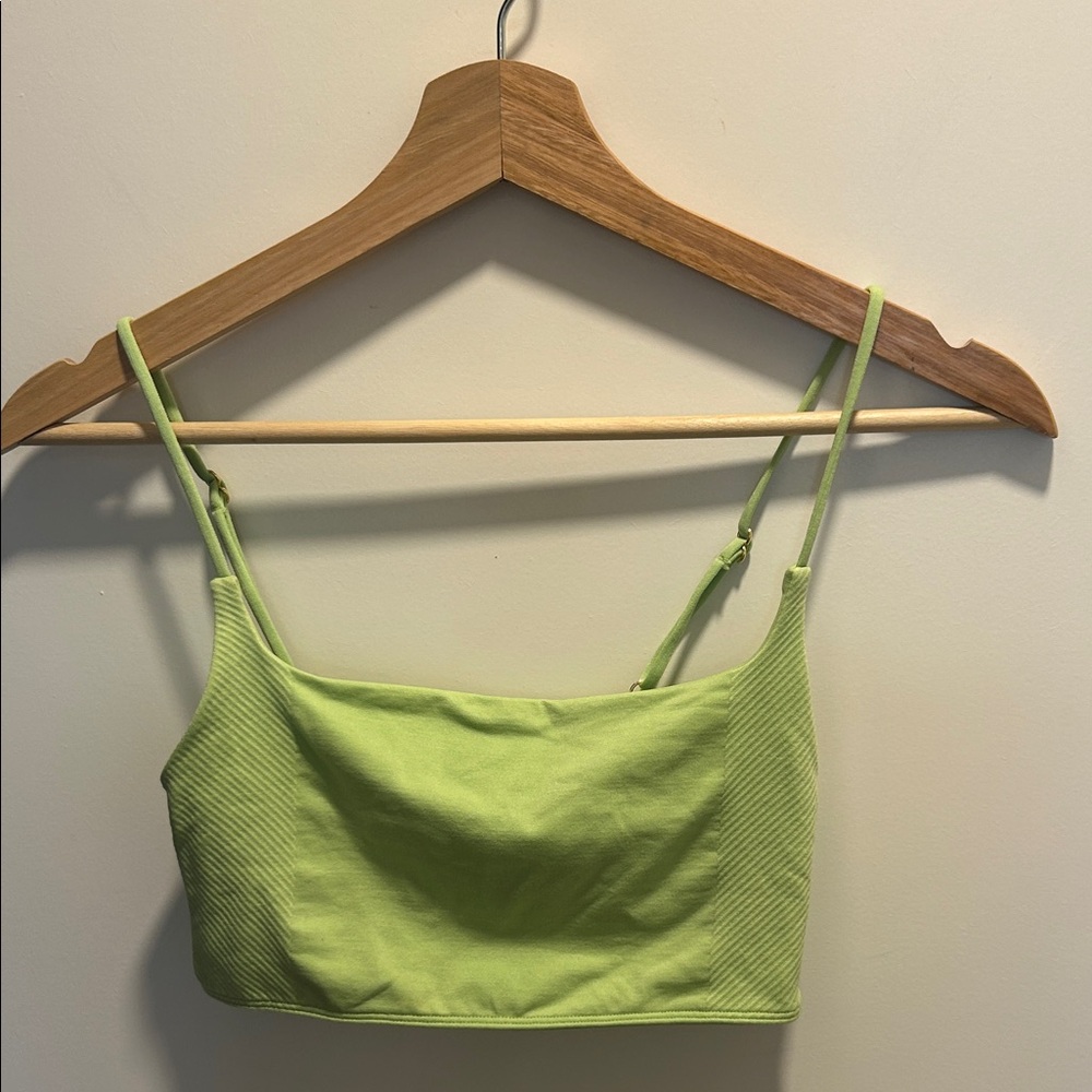 Anthropologie Green Lounge Bra